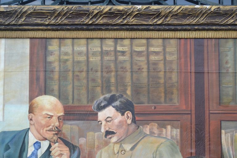 Ideologický obraz Lenin a Stalin