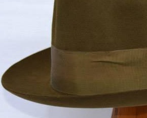 Starožitný klobouk-zelený 54