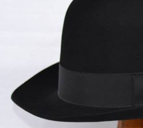 Starožitný klobouk-černý