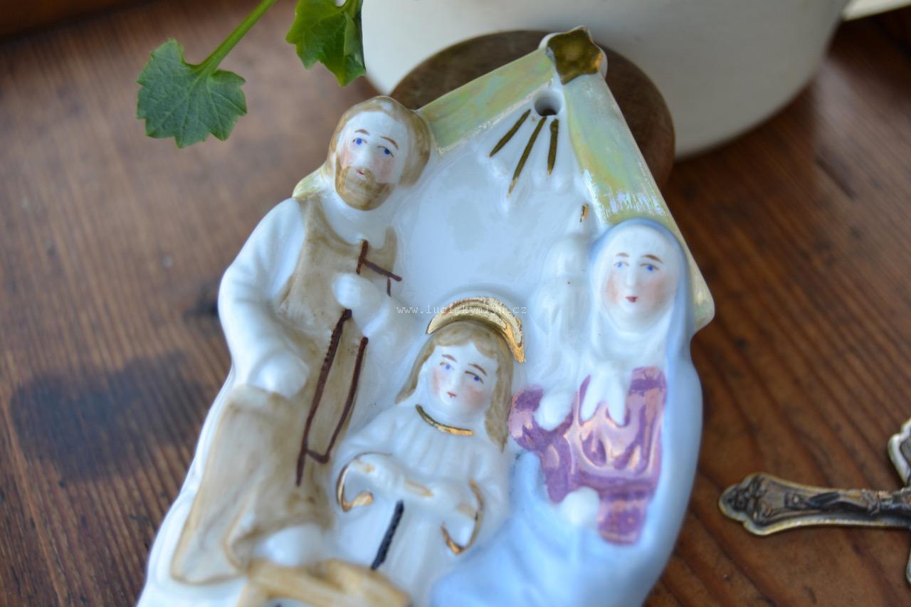 Porcelánová kropenka Svatá rodina