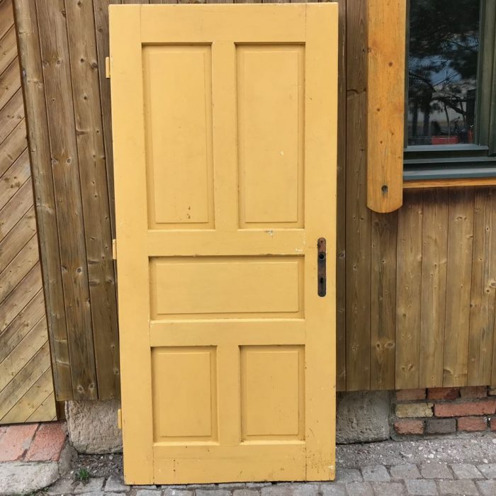 Secesní dvoukřídlé dveře 187cm x 91cm
