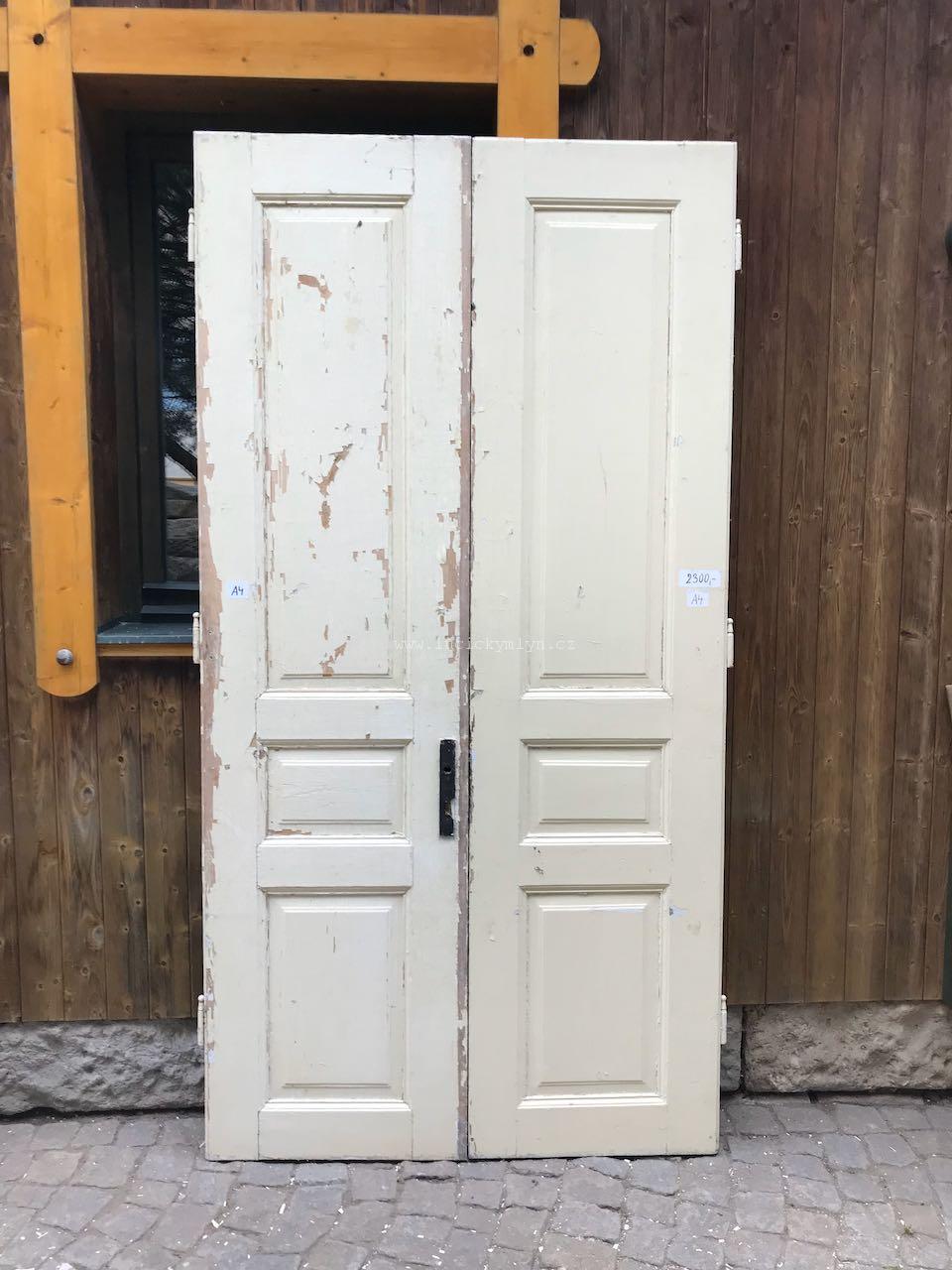 Dvoukřídlé dveře 245,6×125