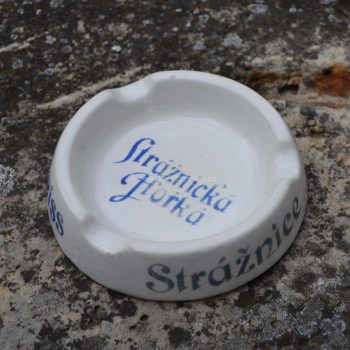 Strážnická Hořká- reklamní popelník z keramiky