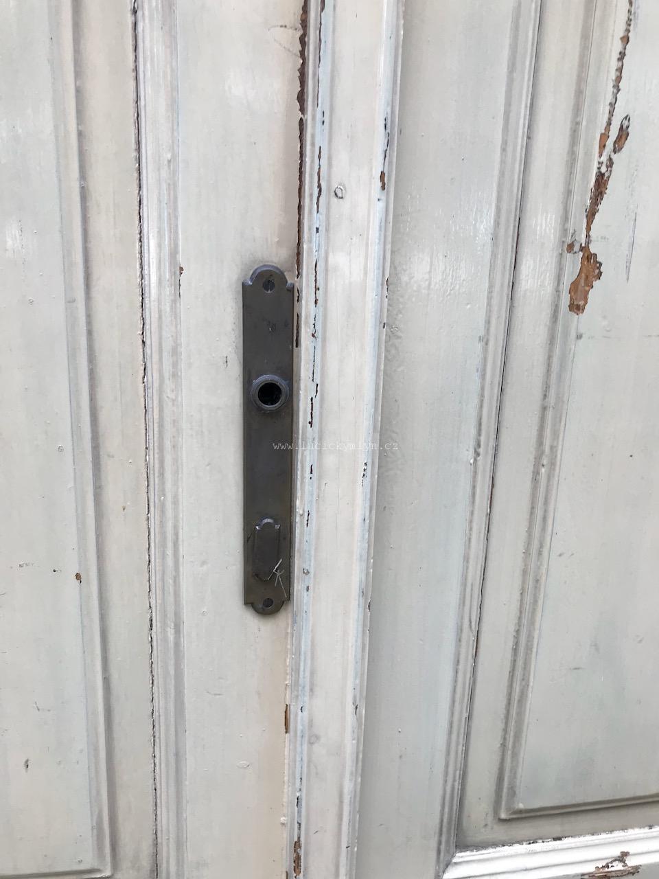 Dvoukřídlé dveře 203×113