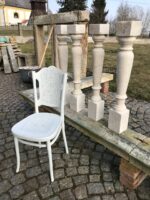 Romantické neobarokní sloupky-balustráda z 19. století, 12ks