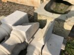 Romantické neobarokní sloupky-balustráda z 19. století, 12ks