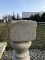 Romantické neobarokní sloupky-balustráda z 19. století, 12ks