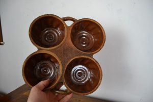 Velká sdružená keramická pečící forma