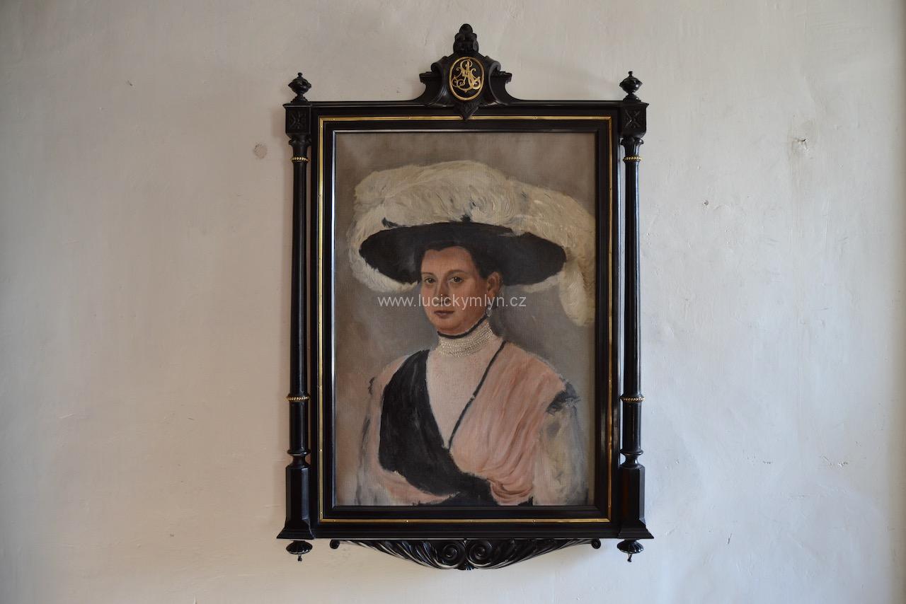 Obraz pohledné dámy Obraz pohledné dámy