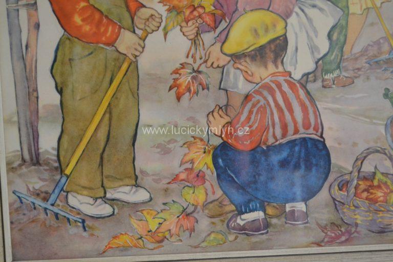 Obrázek - Podzimní úklid ve školním sadu