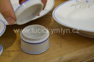 Starožitné porcelánové servírovací talíře