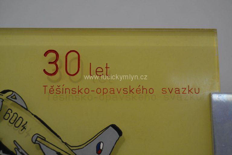 Upomínková plaketa „30 let Těšínsko - opavského svazku“