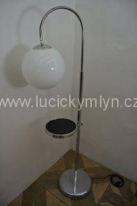 Starožitná funkcionalistická stojací lampa
