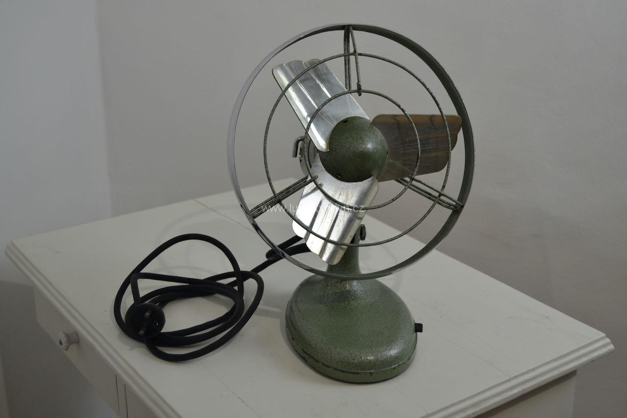 Prvorepublikový stolní elektrický větrák zn. Pal Prvorepublikový stolní elektrický větrák zn. Pal