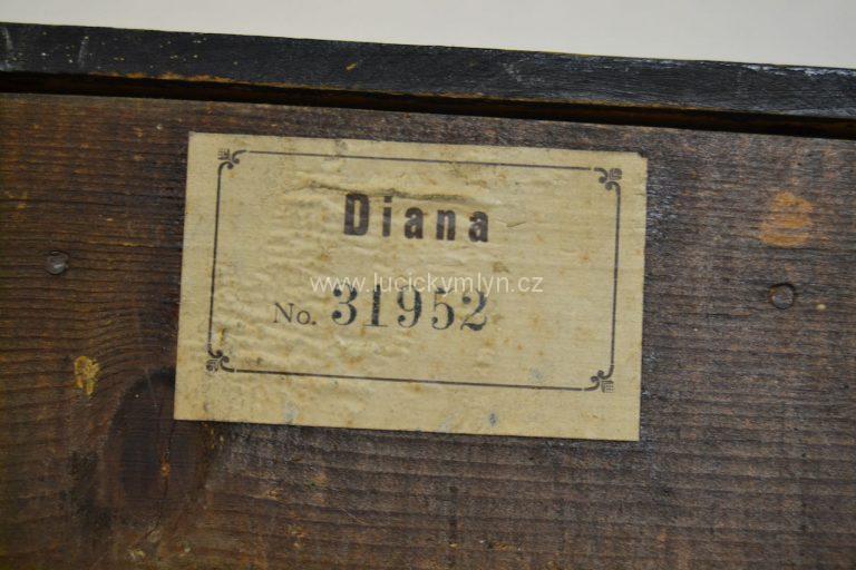 Starožitný diskový polyfon - flašinet zn. Diana
