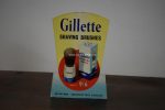 Originální starožitnost - působivá stojací cedule – Gillette