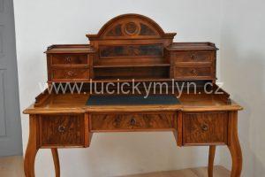 Romantický psací stůl ve stylu Ludvík Filip