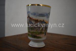 Starožitný lázeňský pohárek Karlovy Vary