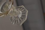 Starožitná sklenice z broušeného skla