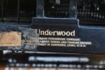 Starožitný psací stroj zn. Underwood vyrobený v USA