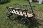 Starožitný čtyřkolový vozík
