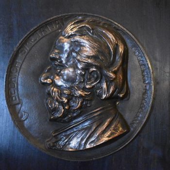 Bronzová plaketa Bedřich Smetana