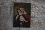 Starožitný obraz „Madona s Ježíškem“
