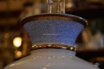 Starožitná petrolejová lampa z Durinské porcelánky WALENDORF