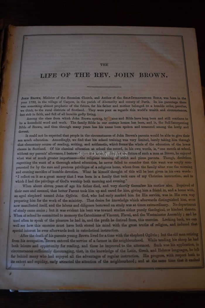 Originální starožitná kniha – anglicky psaná HOLY BIBLE