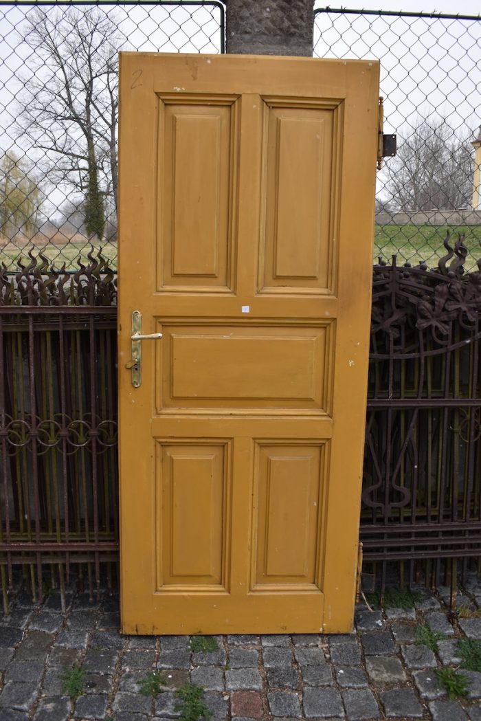 Jednokřídlé dveře pobité plechem (č.2)