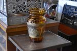 Větší starožitná luxusní váza z období I. republiky