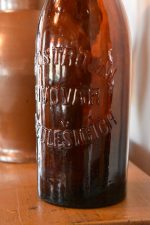 Starožitná pivní láhev PAROSTROJNÍ PIVOVAR v MEDLEŠICÍCH