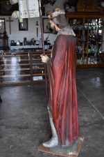 Velká starožitná socha sv. VÁCLAVA