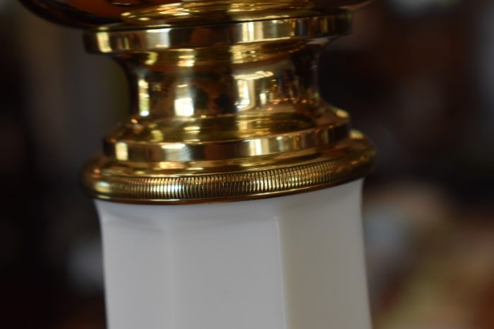 Luxusní starožitná lampa