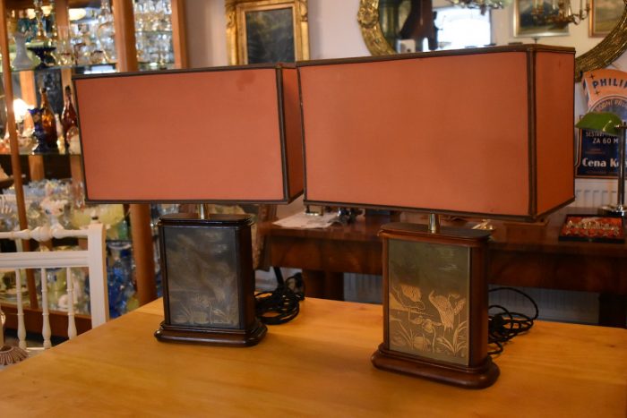 Luxusní starožitné lampy ve stylu ART-DECO