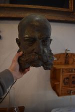 Starožitná podobizna hlavy Františka Josefa l.