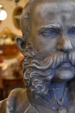 Vzácná busta rakouského císaře Františka Josefa