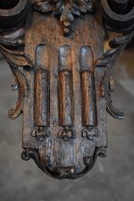 Starožitná hlavice z barokního polosloupu či pilastru