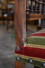 Starožitné měšťanské ořechové židle