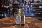 Nevšední starožitný nejspíše židovský šestiboký kávomlýnek
