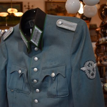 Starožitné sako od uniformy vyššího důstojníka německé vojenské policie