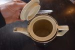 Starožitná porcelánová konvice na čaj Bauscher
