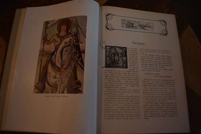 Historická kniha - SVATOVÁCLAVSKÁ - ČESKÁ BIBLE NÁRODNÍ