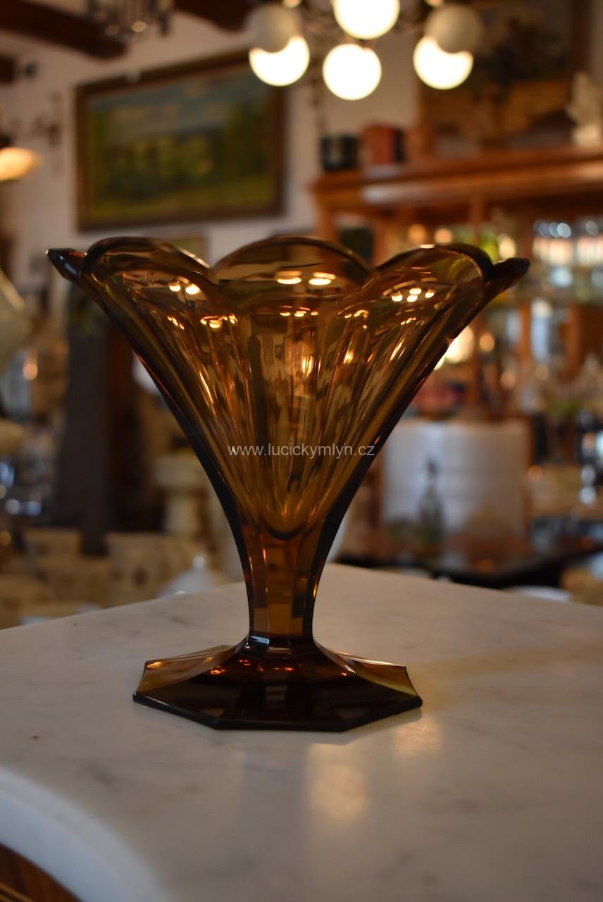 Starožitná luxusní váza Moser Starožitná luxusní váza Moser