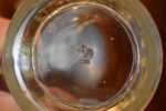 Starožitný pivní korbel z čirého skla