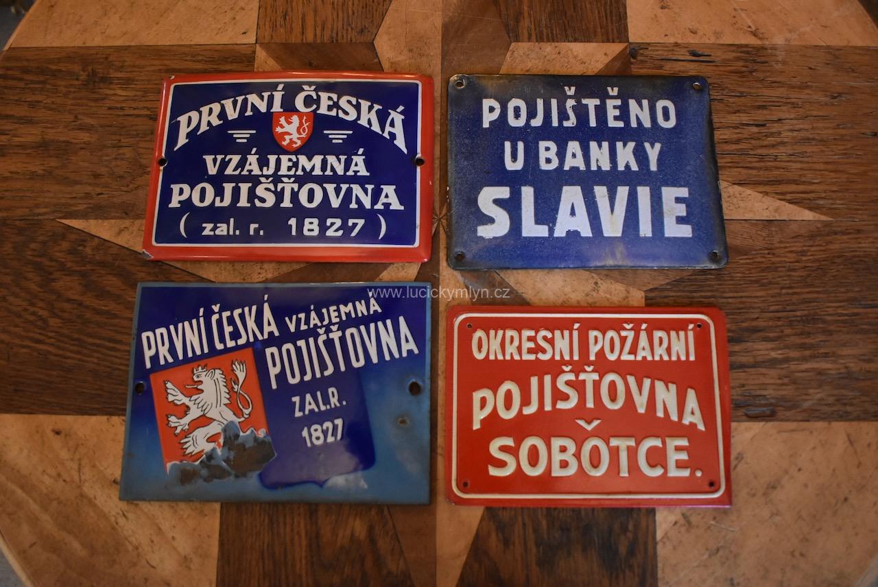 Sběratelské cedulky pojišťoven Sběratelské cedulky pojišťoven
