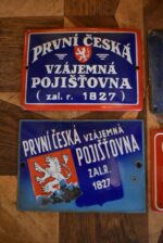 Sběratelské cedulky pojišťoven