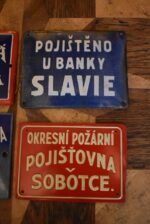 Sběratelské cedulky pojišťoven