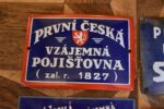 Sběratelské cedulky pojišťoven