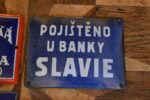 Sběratelské cedulky pojišťoven